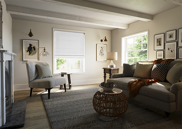 Norleigh, Ivory - Roman Blind - Image 6